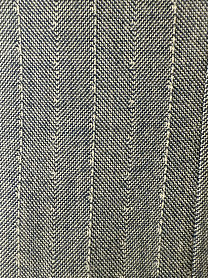 Completo anni ‘60 in grisaglia blu spinato - tg. 48