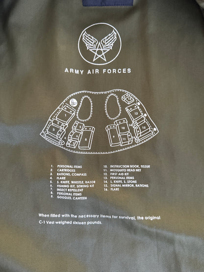 C1 Emergency Vest USAF - repro Alpha Industries