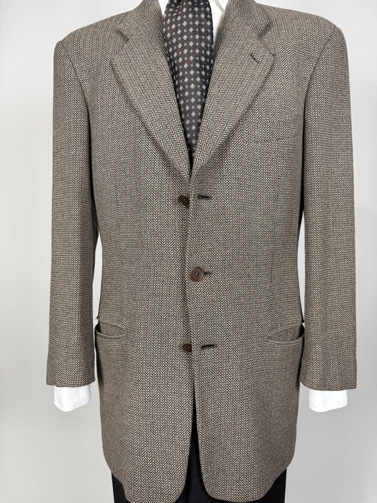 Giacca Armani anni ‘90 herringbone - tg. 48/50