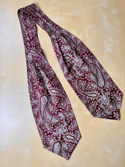 Ascot paisley bordeaux