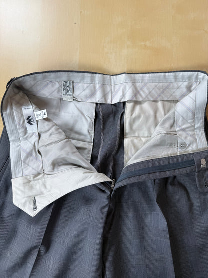 Pantaloni fresco lana principe di Galles anni '80 NOS - tg. 44/46