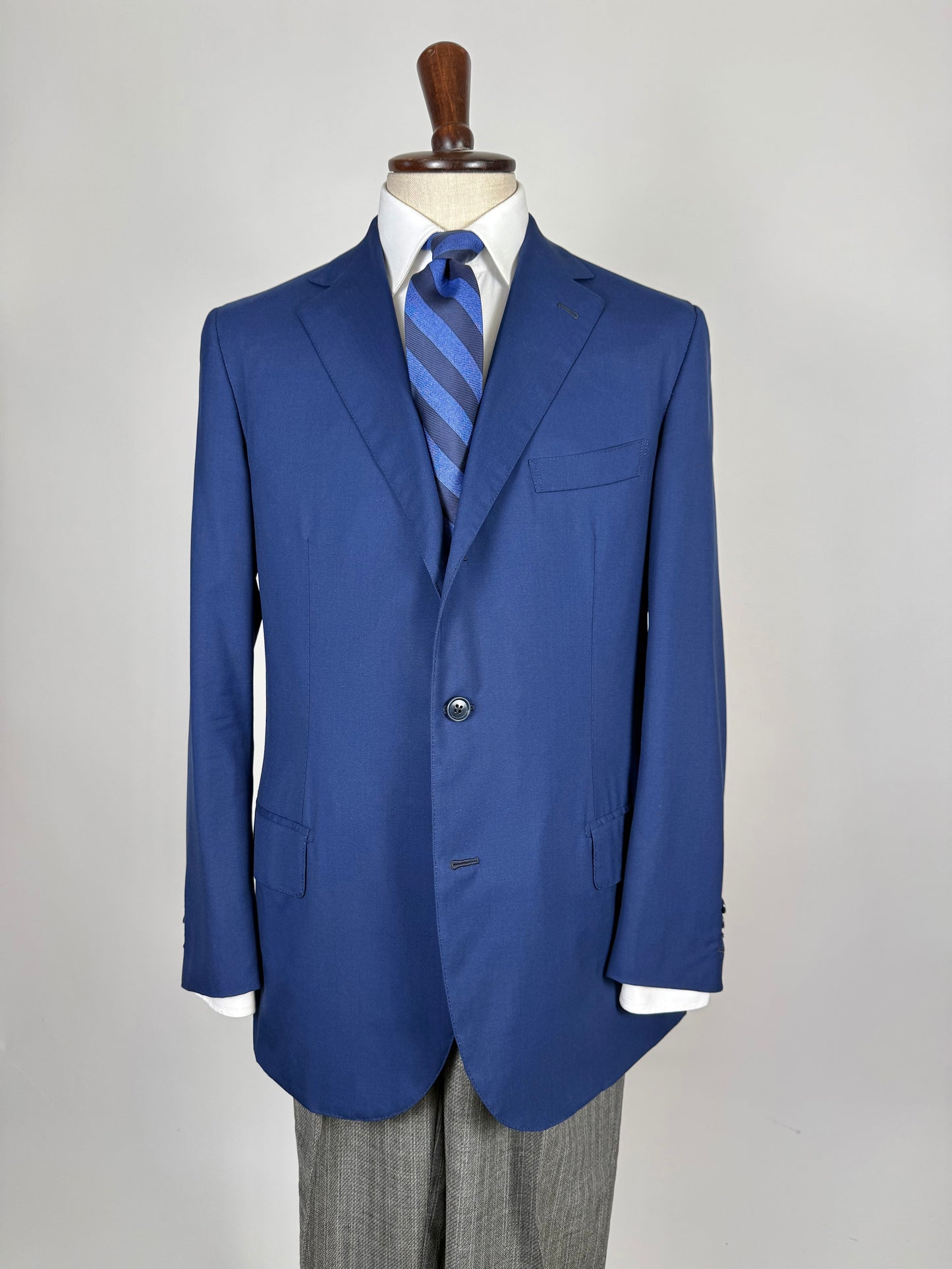 Giacca sartoriale fresco lana blu navy - tg. 50/52