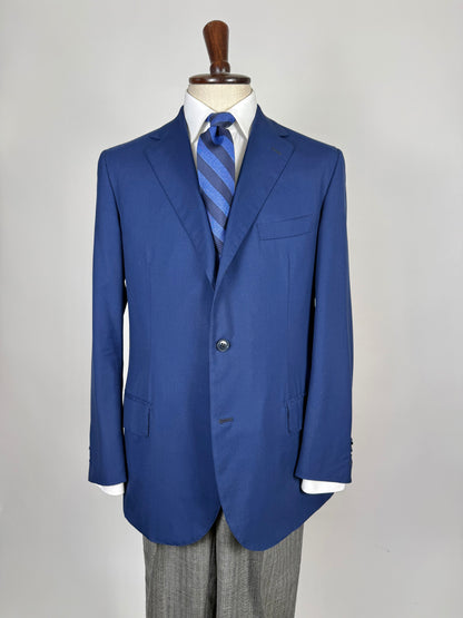 Giacca sartoriale fresco lana blu navy - tg. 50/52