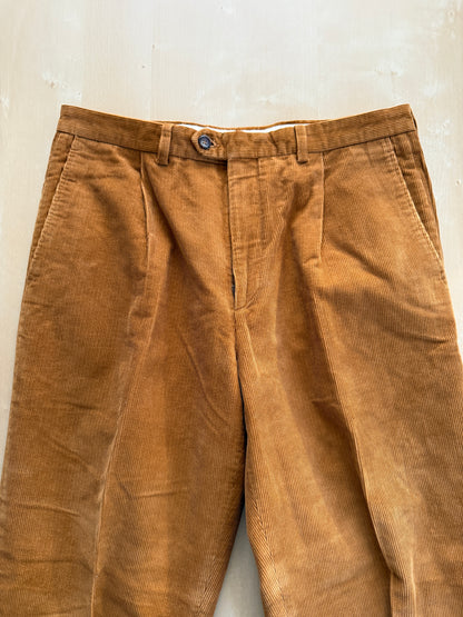 Pantaloni velluto a coste color ruggine - tg. 48