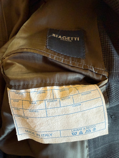 Completo Caruso in fresco lana sfoderato principe di Galles - tg. 50