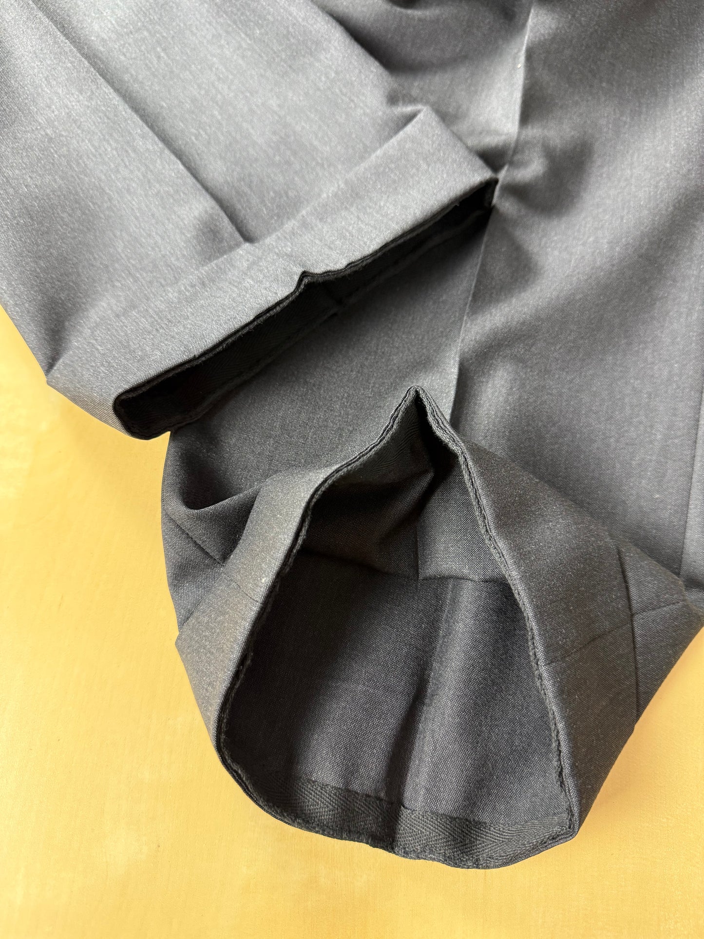 Pantaloni sartoriali fresco lana antracite - tg. 60