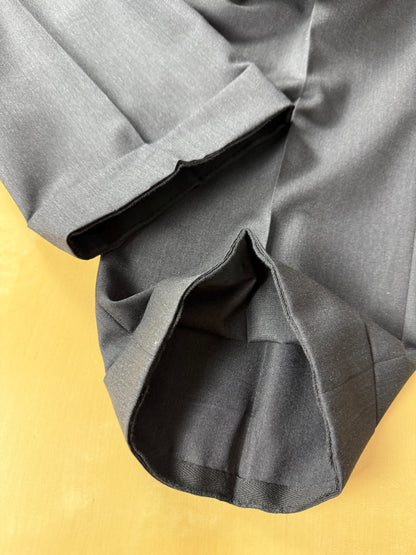 Pantaloni sartoriali fresco lana antracite - tg. 60