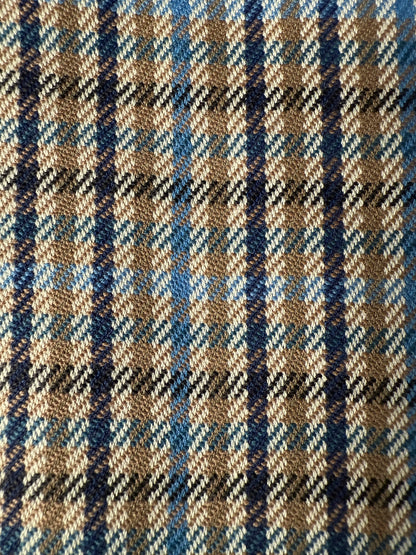 Giacca Daks check quadri blu made in UK - tg. 54/56