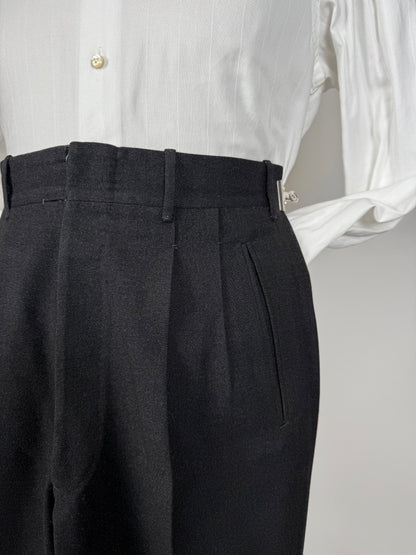 Completo anni ‘50/‘60 flanella antracite - tg. 46