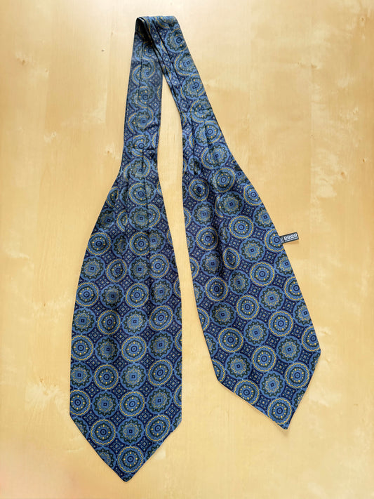 Ascot blu medaglioni mandala