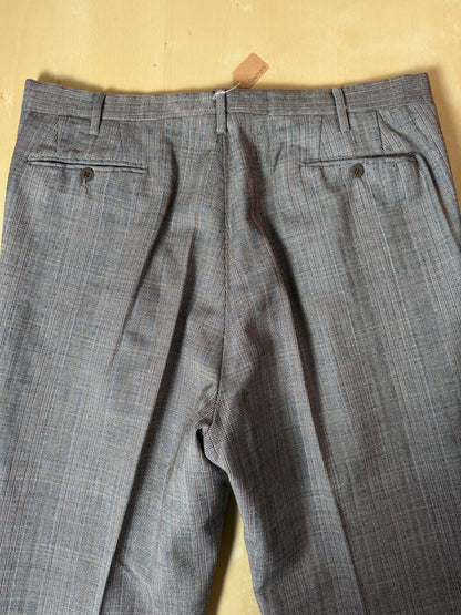 Pantaloni sartoriali Galles grisaglia anni ‘50/‘60 - tg. 52/54