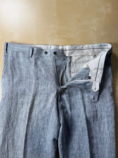Completo in lino grigio chiaro (nuovo) - tg. 54/56