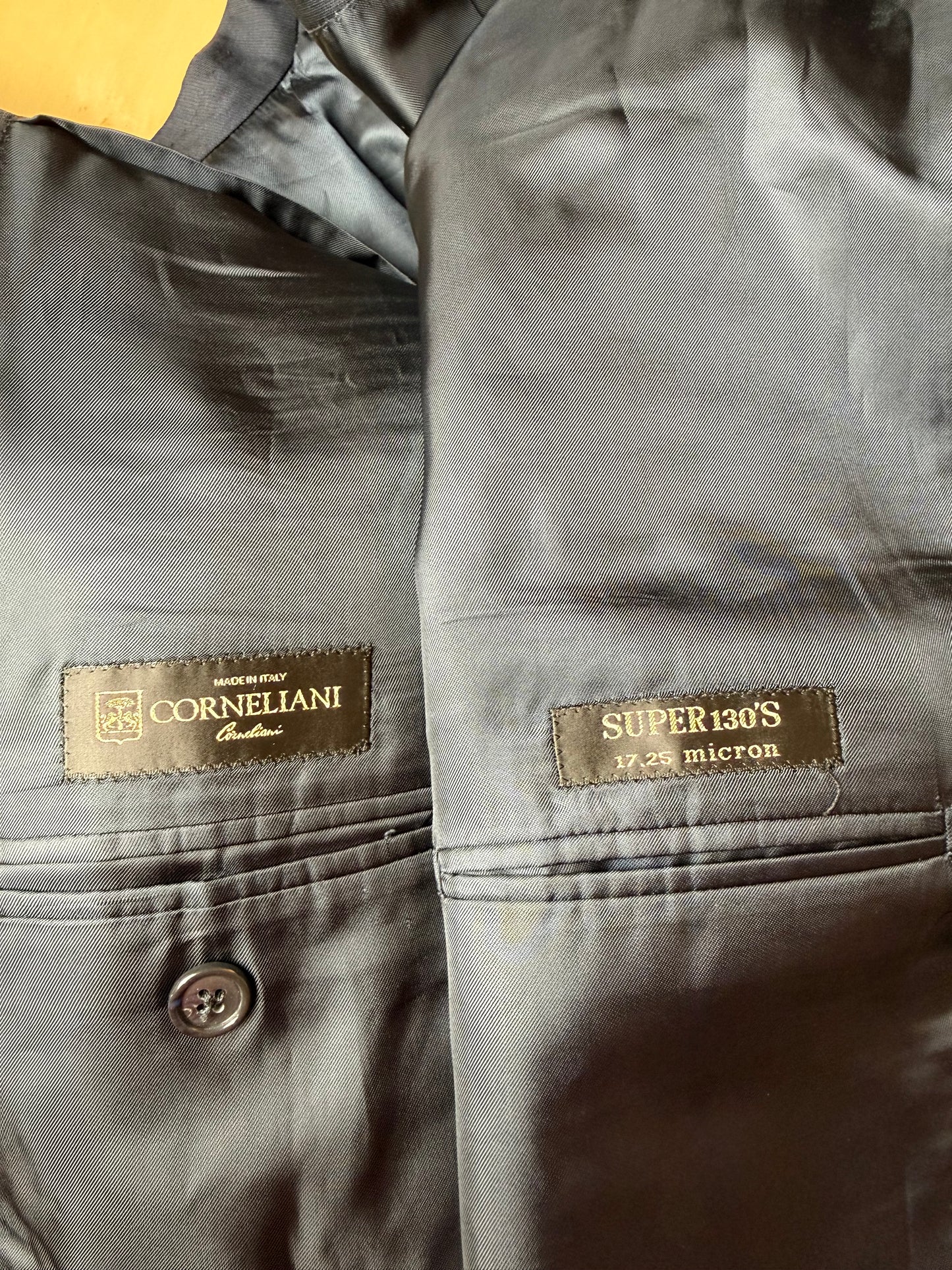 Giacca Corneliani fresco lana blu - tg. 52