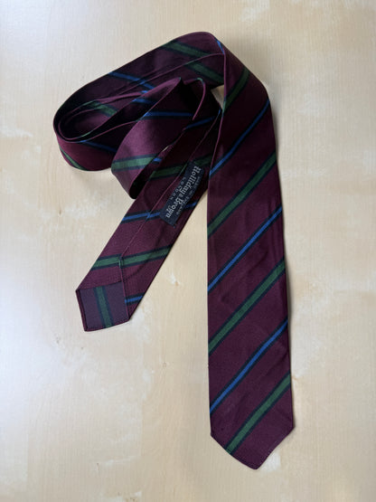 Cravatta regimental Holliday & Brown made in England