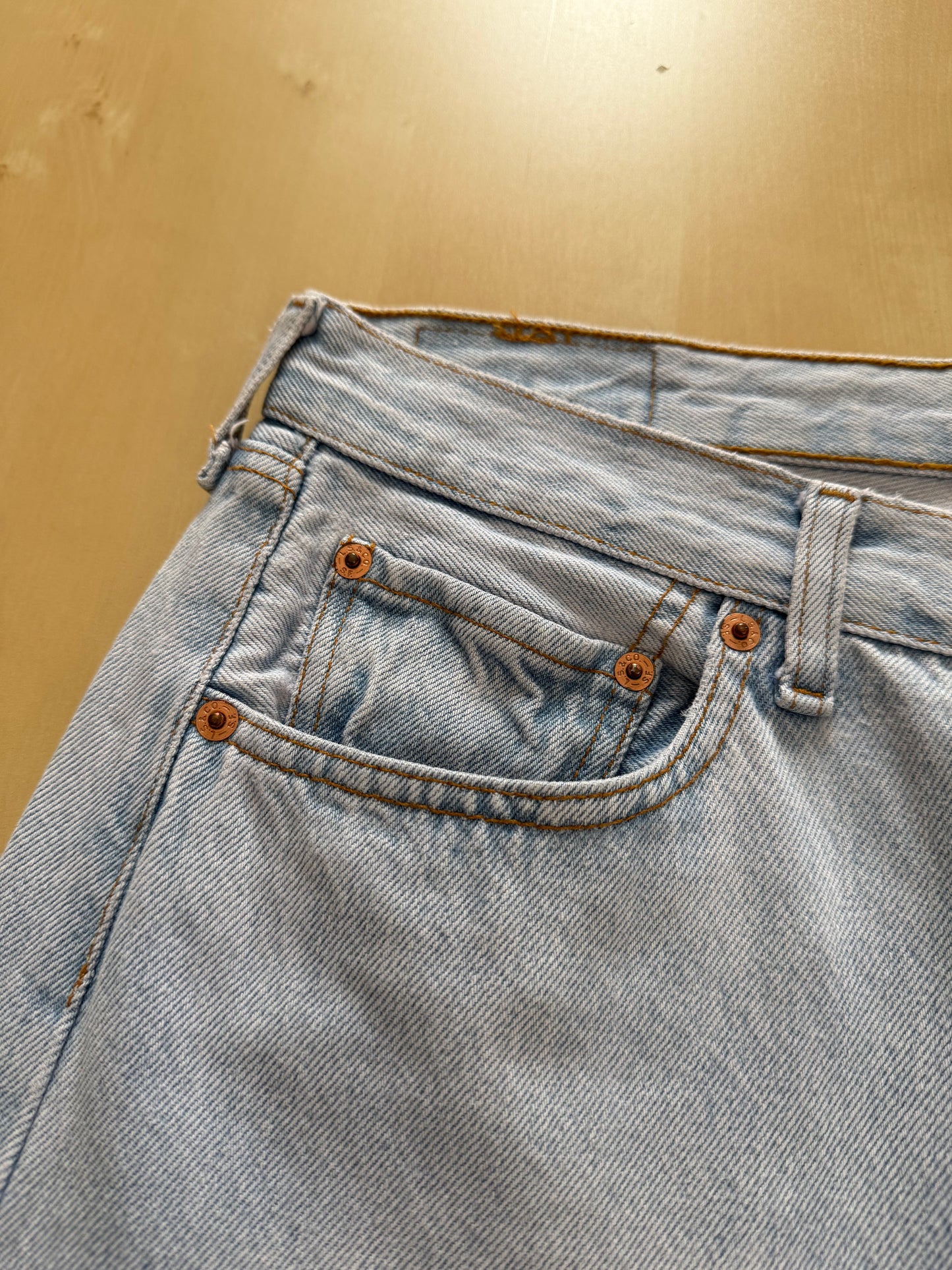 Levi's 501 anni '90 lavaggio chiaro - W36 L34
