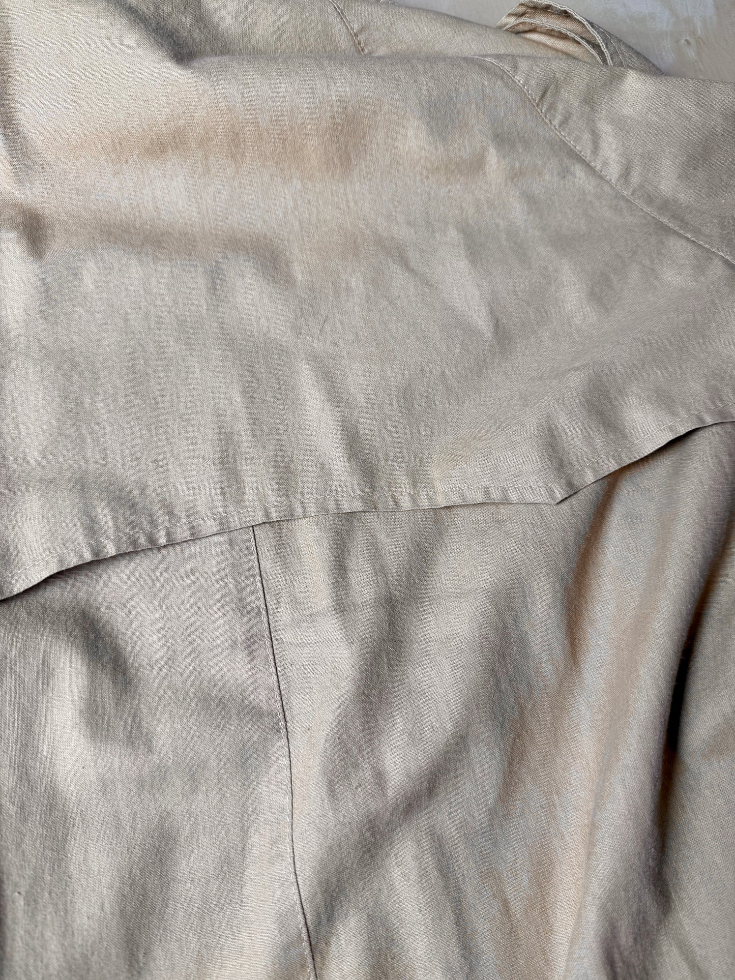 Trench anni ‘70 doppiopetto - tg. 50-52