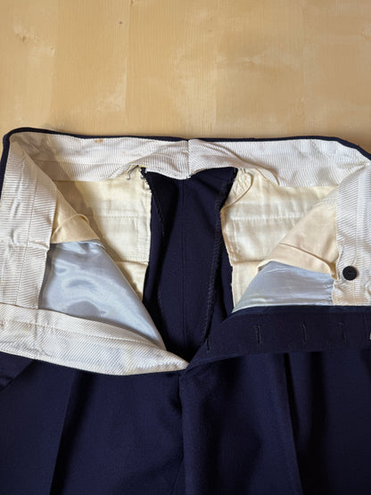 Completo anni ‘60 flanella blu - tg. 46