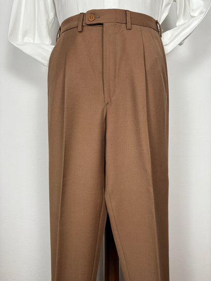 Completo 3 pezzi Marzotto anni ‘70/'80 color cammello (NOS) - tg. 42