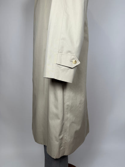 Soprabito impermeabile Burberry monopetto (nuovo) - tg. 50