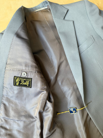 Completo anni ‘60/‘70 in twill a costa spessa carta da zucchero (NOS) - tg. 44