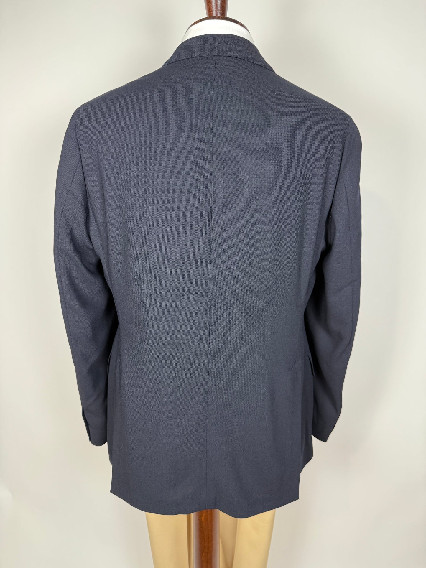 Giacca Lardini blu in hopsack - tg. 50