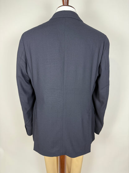 Giacca Lardini blu in hopsack - tg. 50