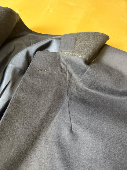 Giacca sartoriale in flanella blu - tg. 54/56 drop basso