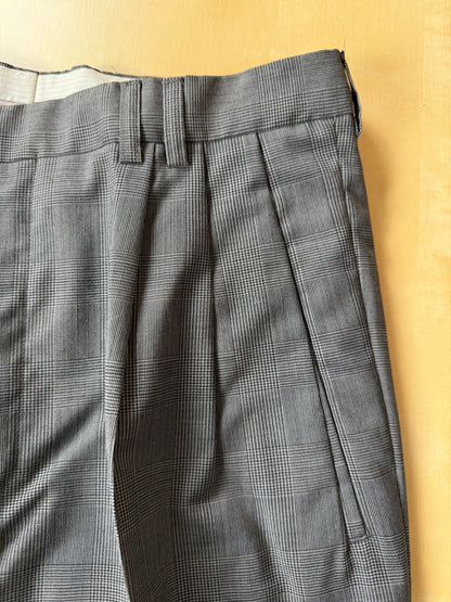 Pantaloni fresco lana principe di Galles anni '80 NOS - tg. 44/46