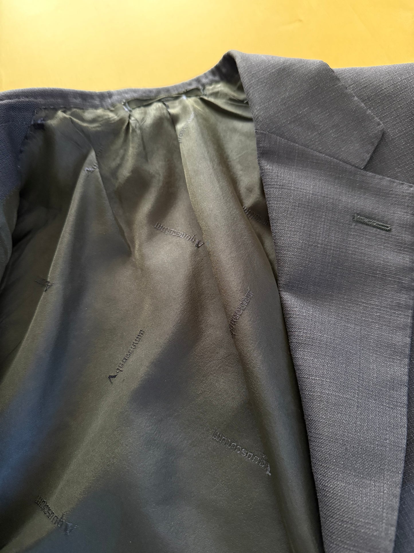 Giacca Aquascutum estiva hopsack blu- tg. 48