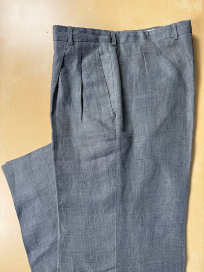 Completo doppiopetto in lino anni '70/'80 - tg. 48/50