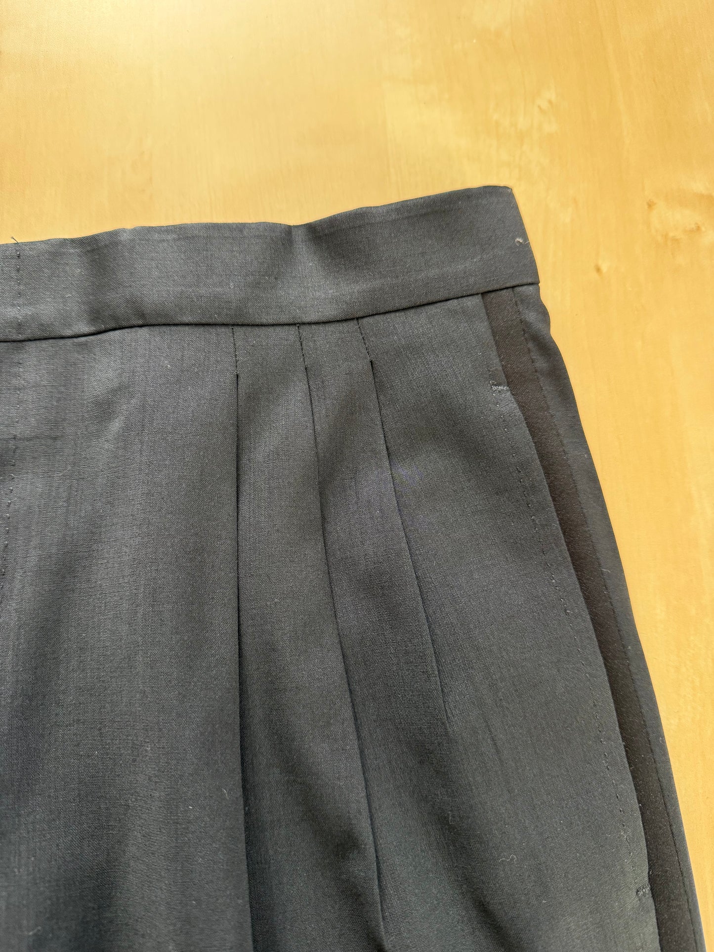 Smoking Ermenegildo Zegna in fresco lana anni ‘80/‘90 - tg. 48 drop 7