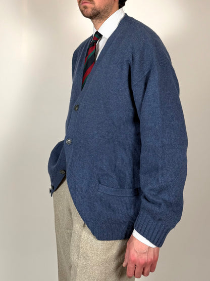 Cardigan vintage Les Copains in pura lana - XL (56-58)