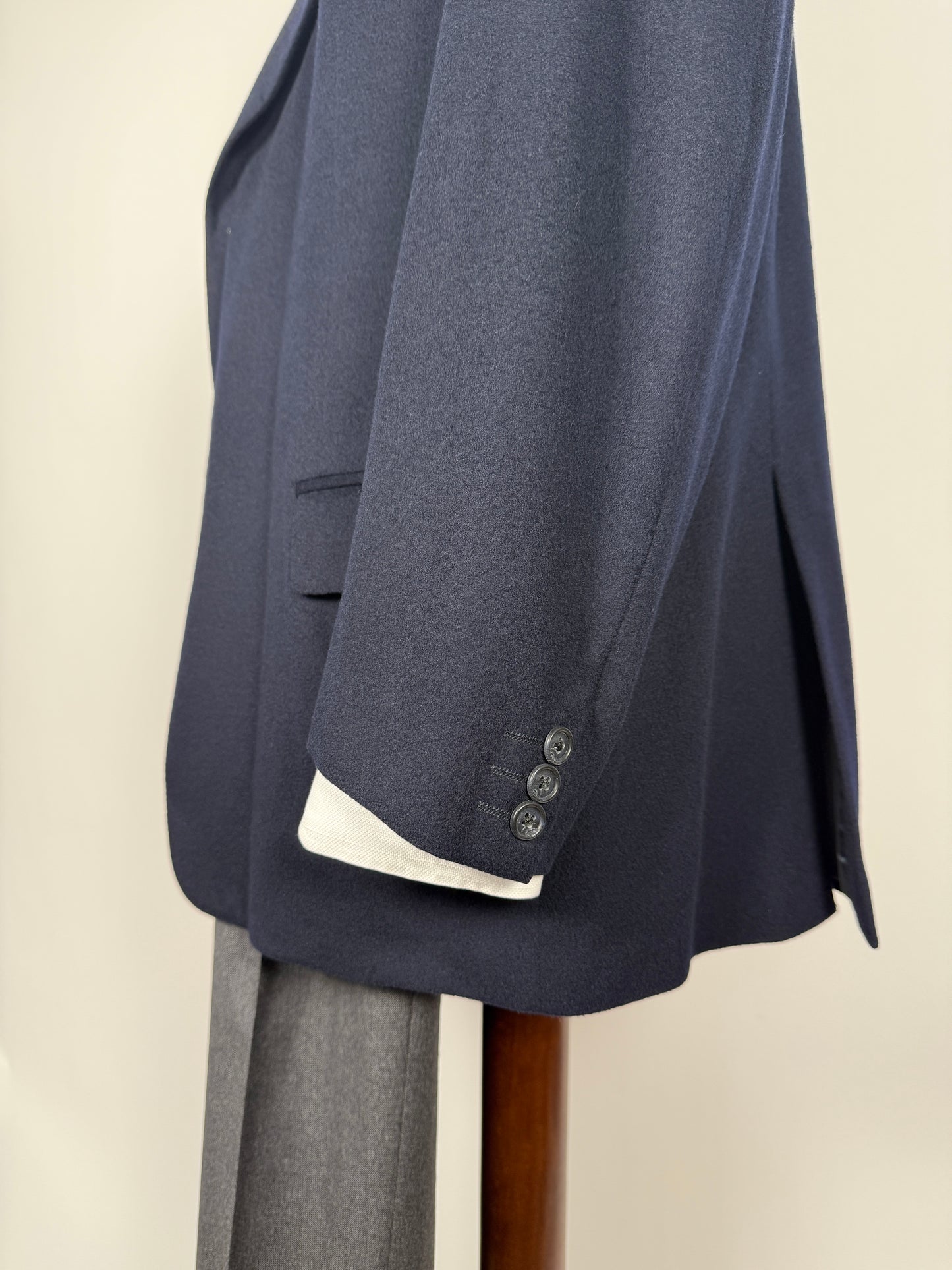 Giacca Corneliani in panno di lana blu - tg. 56