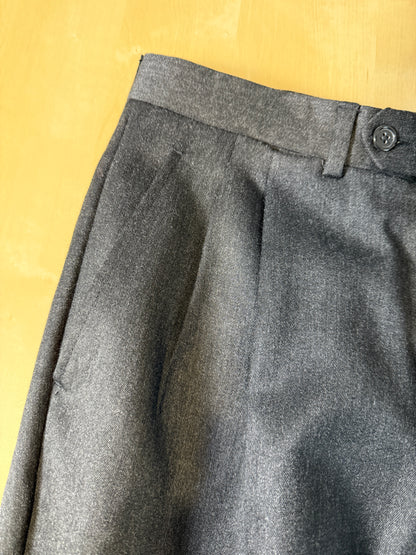 Pantaloni flanella pettinata antracite - tg. 46