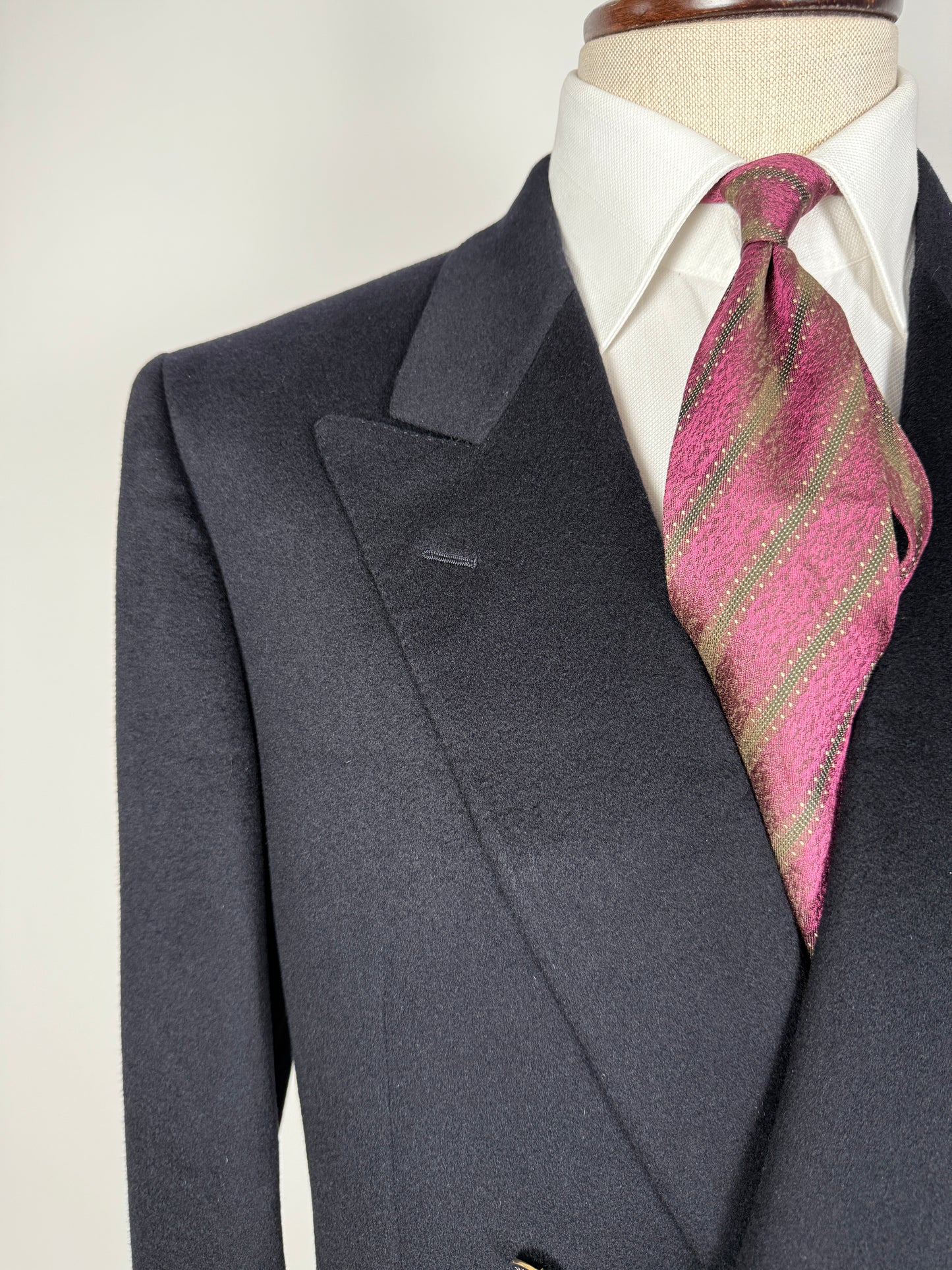 Blazer Belvest anni ‘80 doppiopetto cashmere e lana - tg. 50/52