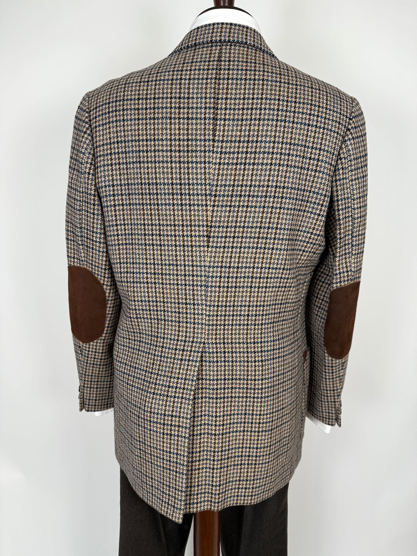 Giacca tweed pied-de-poule Lane Crawford Hong Kong anni ‘60/‘70 - tg. 48/50