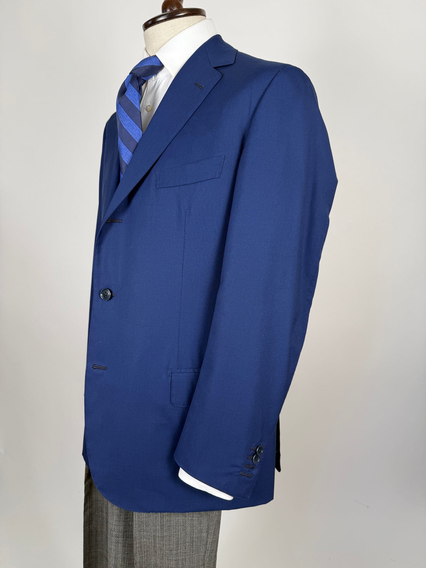 Giacca sartoriale fresco lana blu navy - tg. 50/52