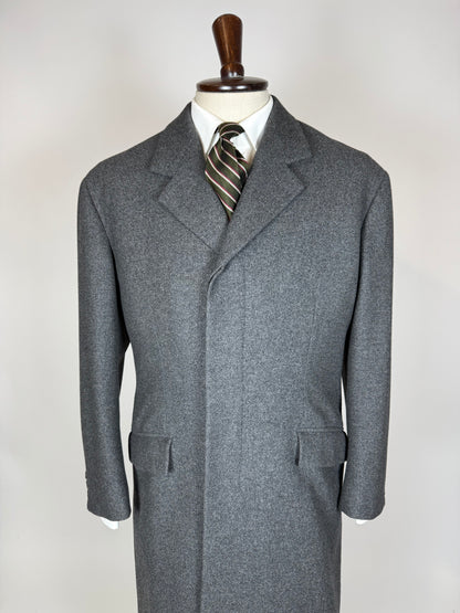 Cappotto sartoriale grigio anni '60 - tg. 46-48
