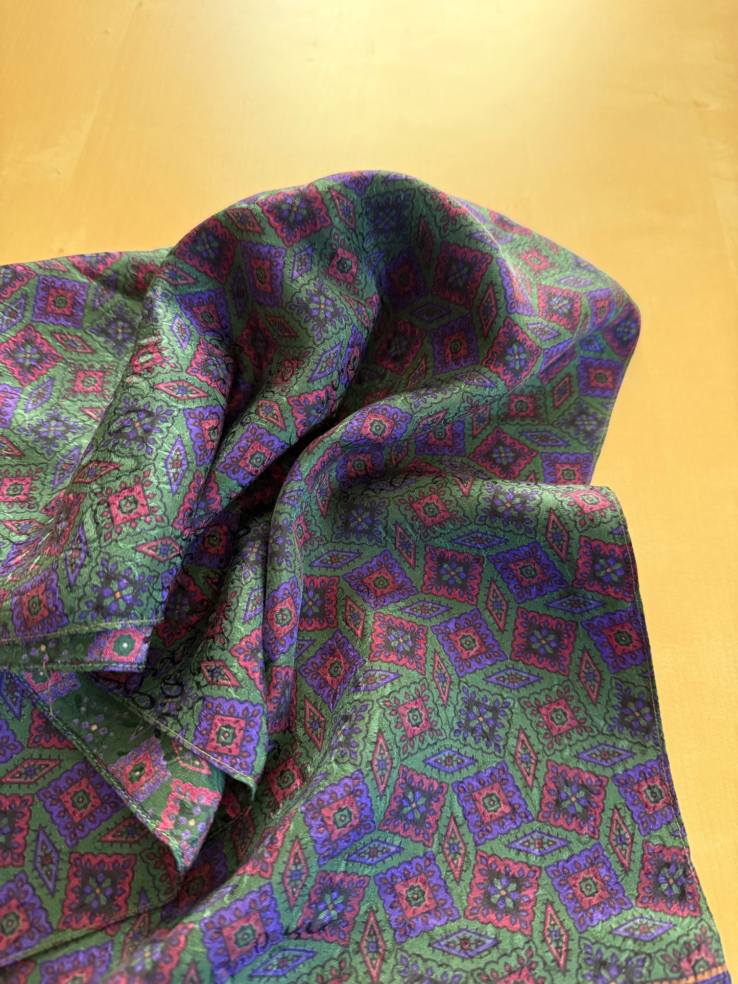 Sciarpa in seta Prochownick vintage jacquard