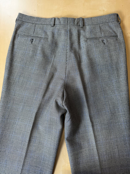 Completo anni ‘80 in flanella principe di Galles - tg. 50