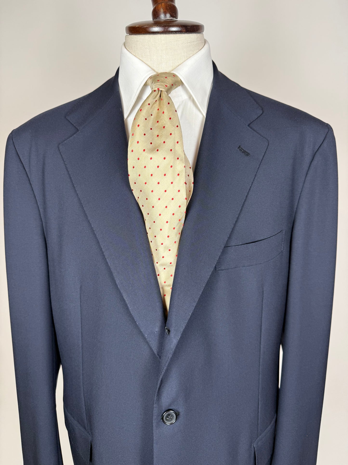Giacca sartoriale grisaglia blu - tg. 58/60