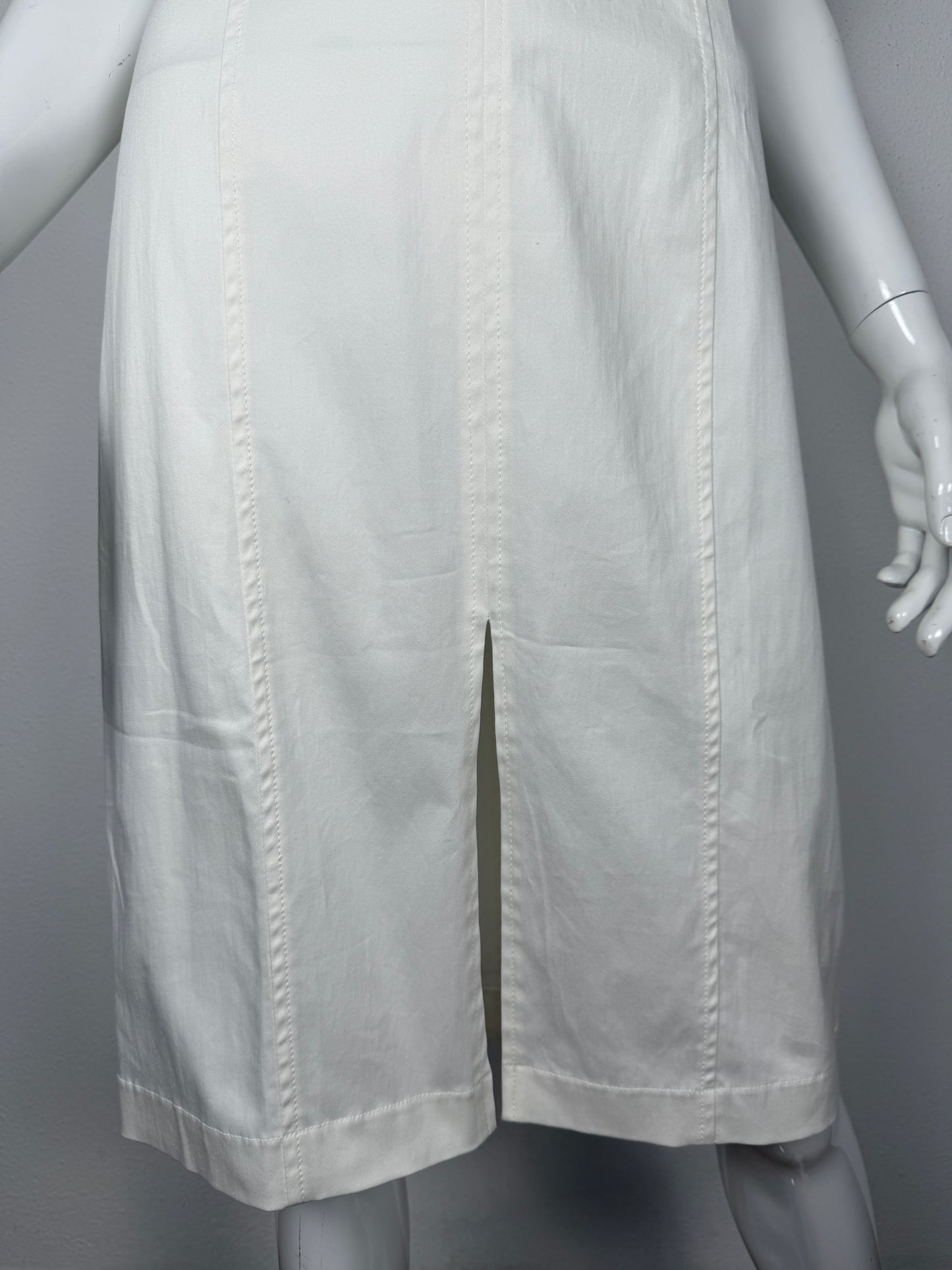 Abito La Perla Openspace bianco in cotone - S/M