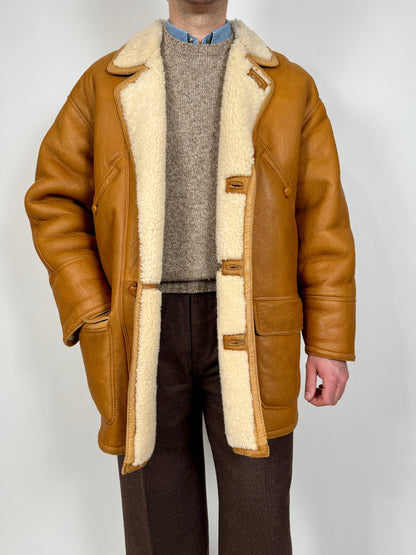 Montone shearling anni ‘70/‘80 - tg. L (50-52)
