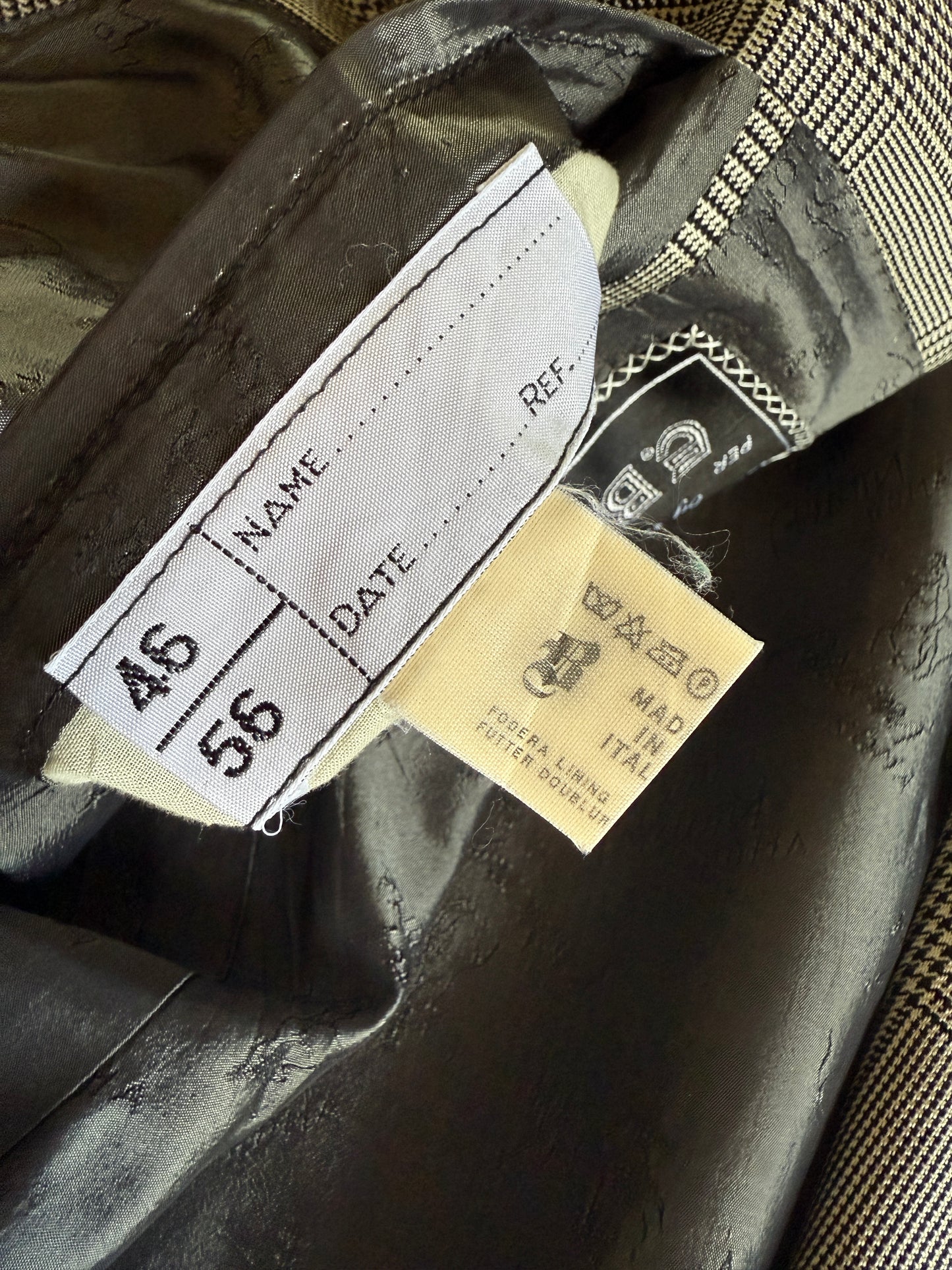 Giacca Brioni principe di Galles lana e seta - tg. 56