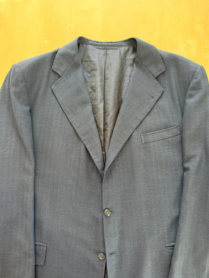 Giacca sartoriale tess. Zegna Australian fresco lana spigato - tg. 62