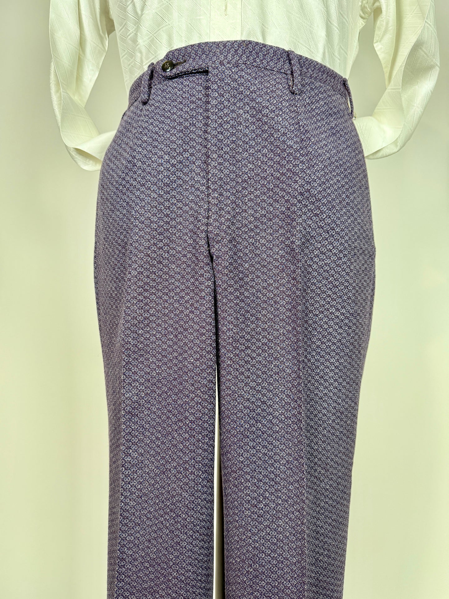 Completo anni ‘70 viola optical - tg. 44