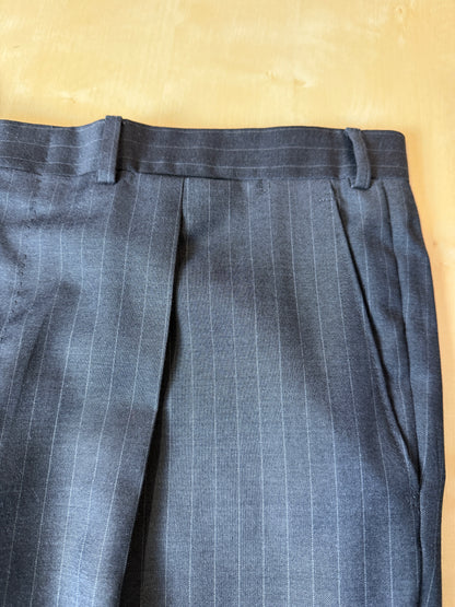 Completo Yves Saint Laurent anni ‘90 grigio gessato - tg. 54/56