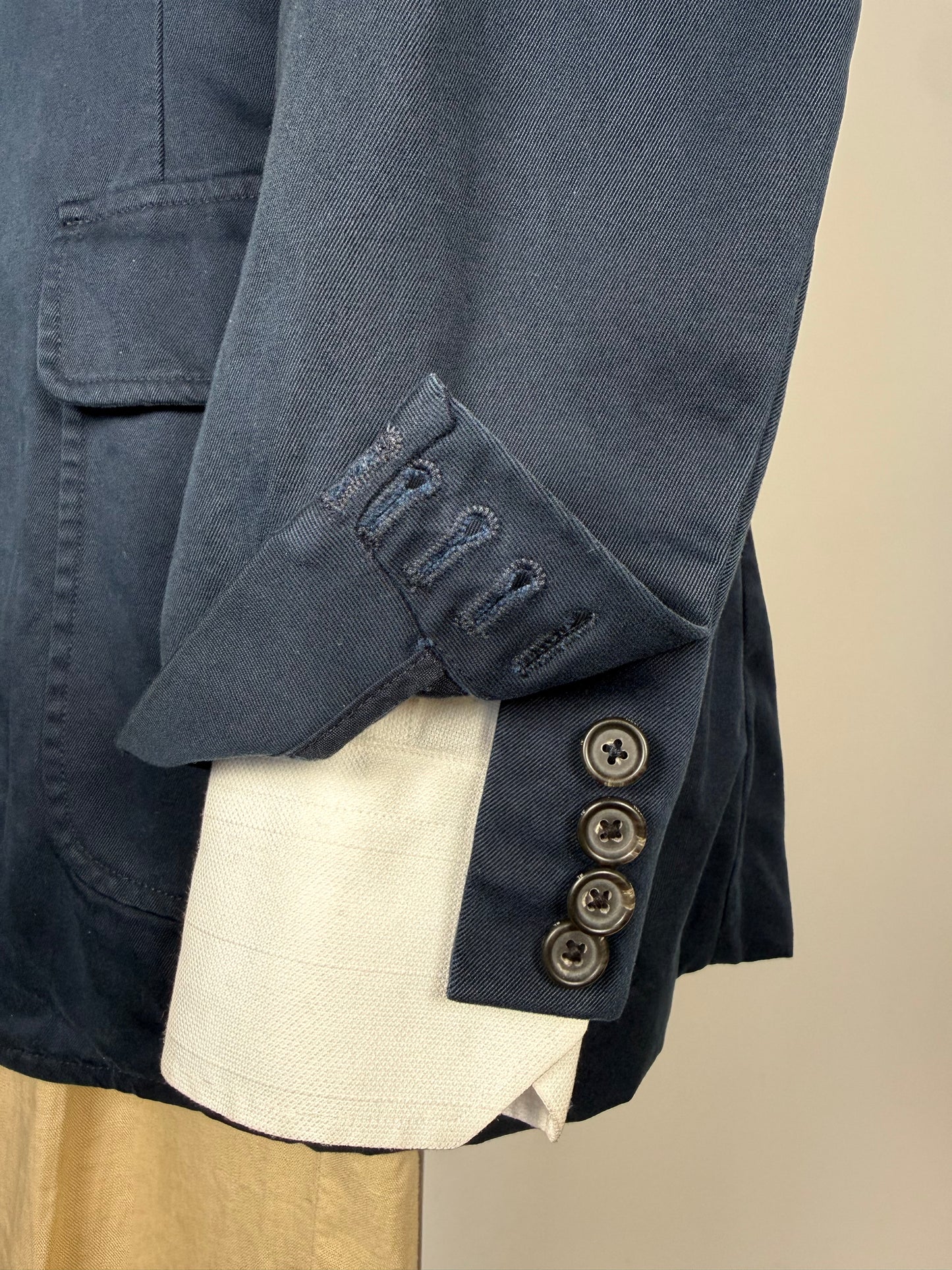 Giacca Polo Ralph Lauren in cotone blu - tg. 44