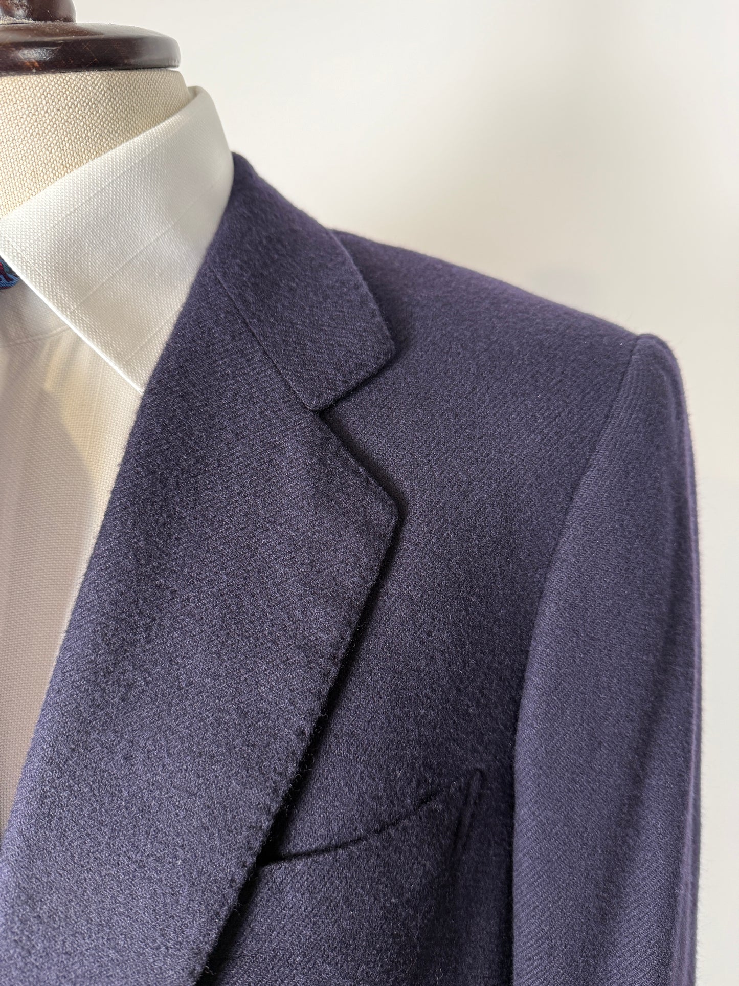 Giacca sartoriale in cashmere anni ‘70 - tg. 52/54