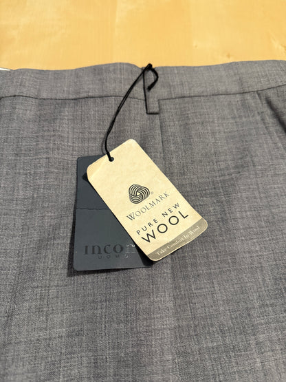 Pantalone anni ‘90 fresco lana grigio chiaro (NOS) - tg. 54/56